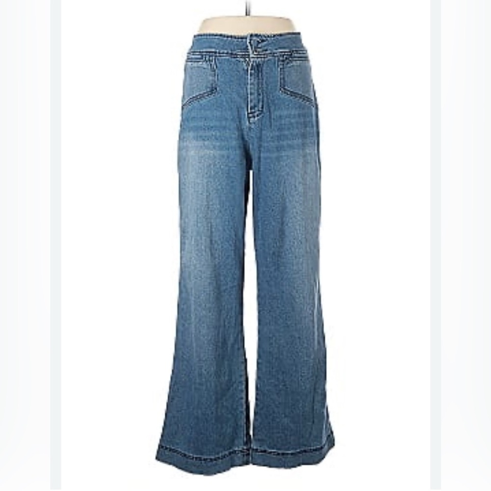 House of Harlow 1960 70s wide leg jeans size 30